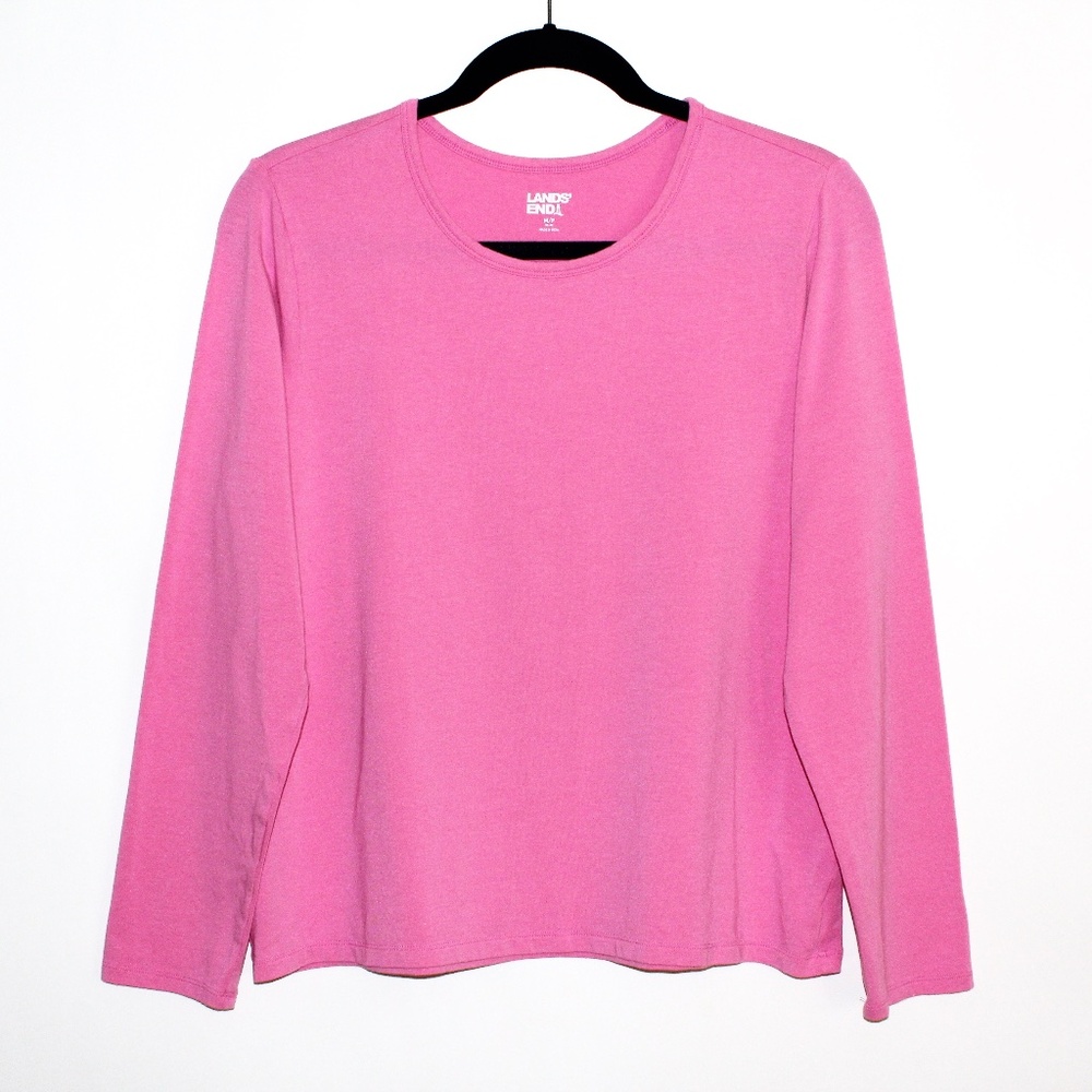 Lands' End Pink PJ Tee